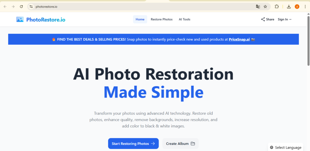 Photorestore.io – Chuyên Gia Xử Lý Vết Xước & Hư Hại