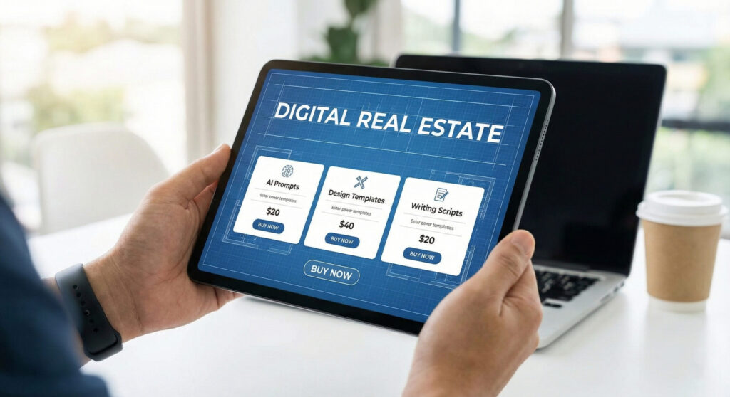 Bán Prompt và Template (Bất động sản kỹ thuật số)