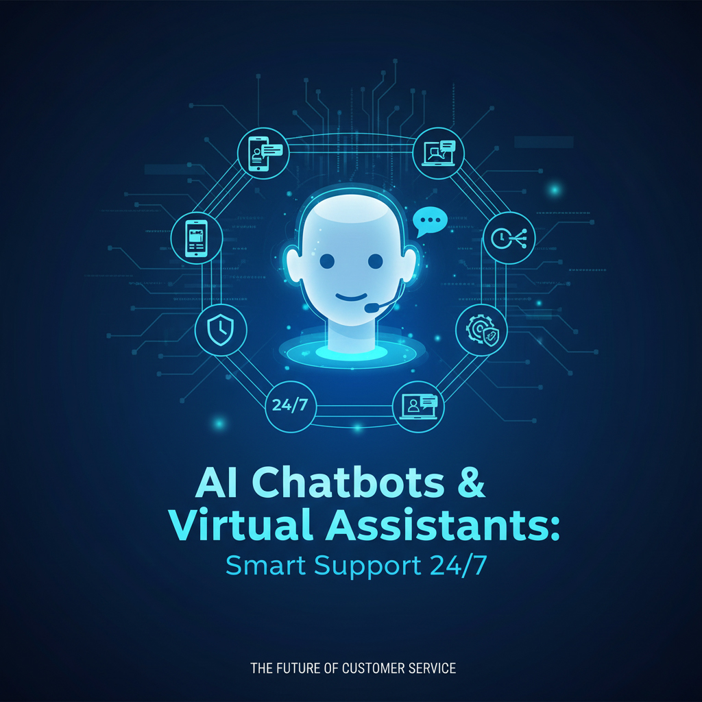 AI Chatbots & Virtual Assistants: Smart Support 24/7